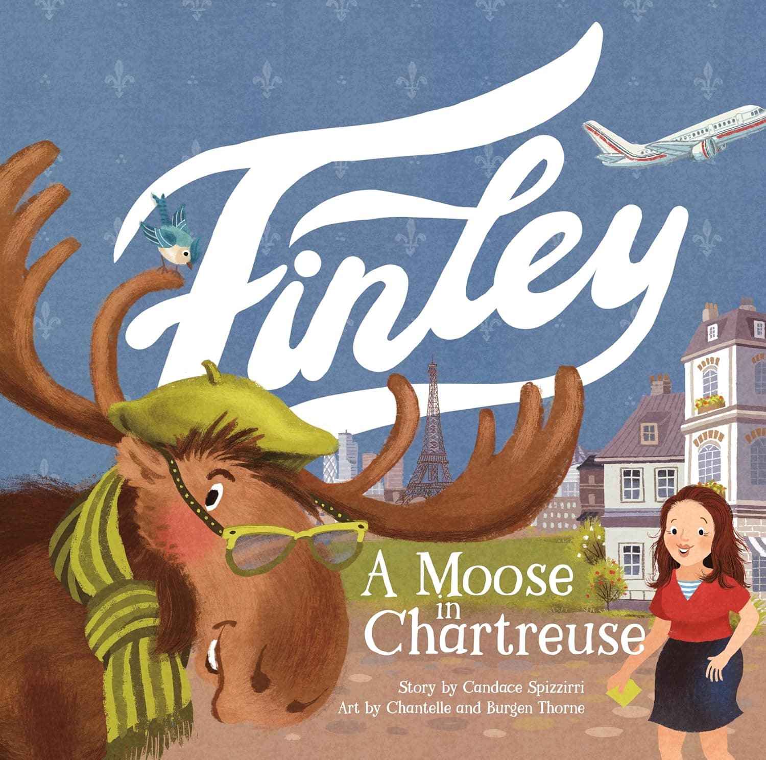 Finley: A Moose in Chartreuse by Candace Spizzirri